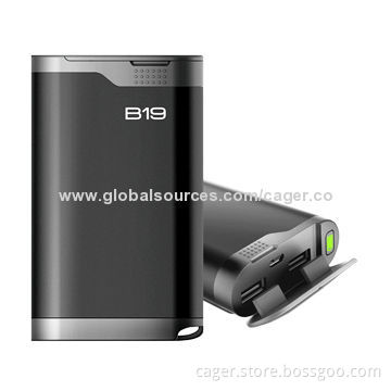 New Model 7,800mAh Dual-output Portable Power Banks/Chargers, OEM Orders Welcomed